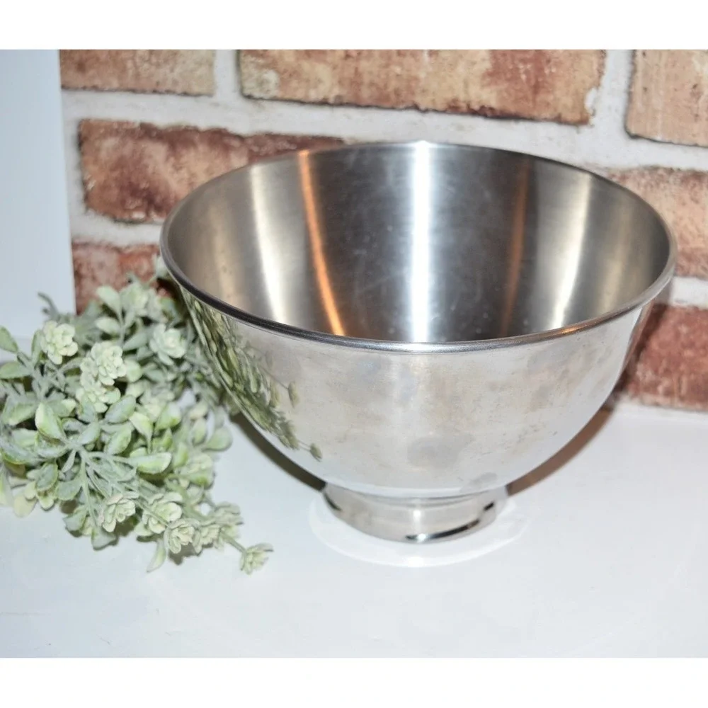 KitchenAid 3 Qt Stainless Steel Twist-Lock Mixer Bowl Replacement K30